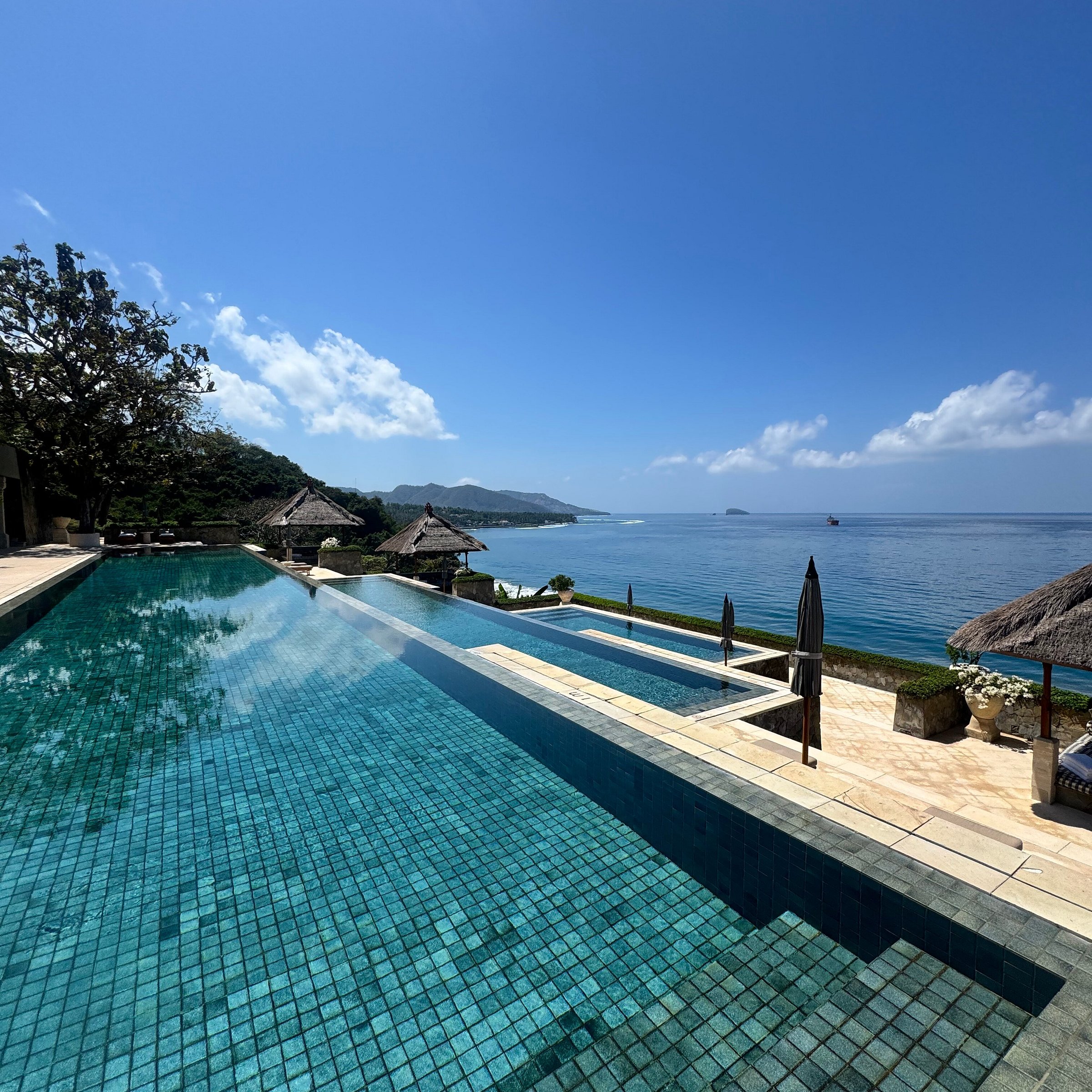 Hotel view at Amankila