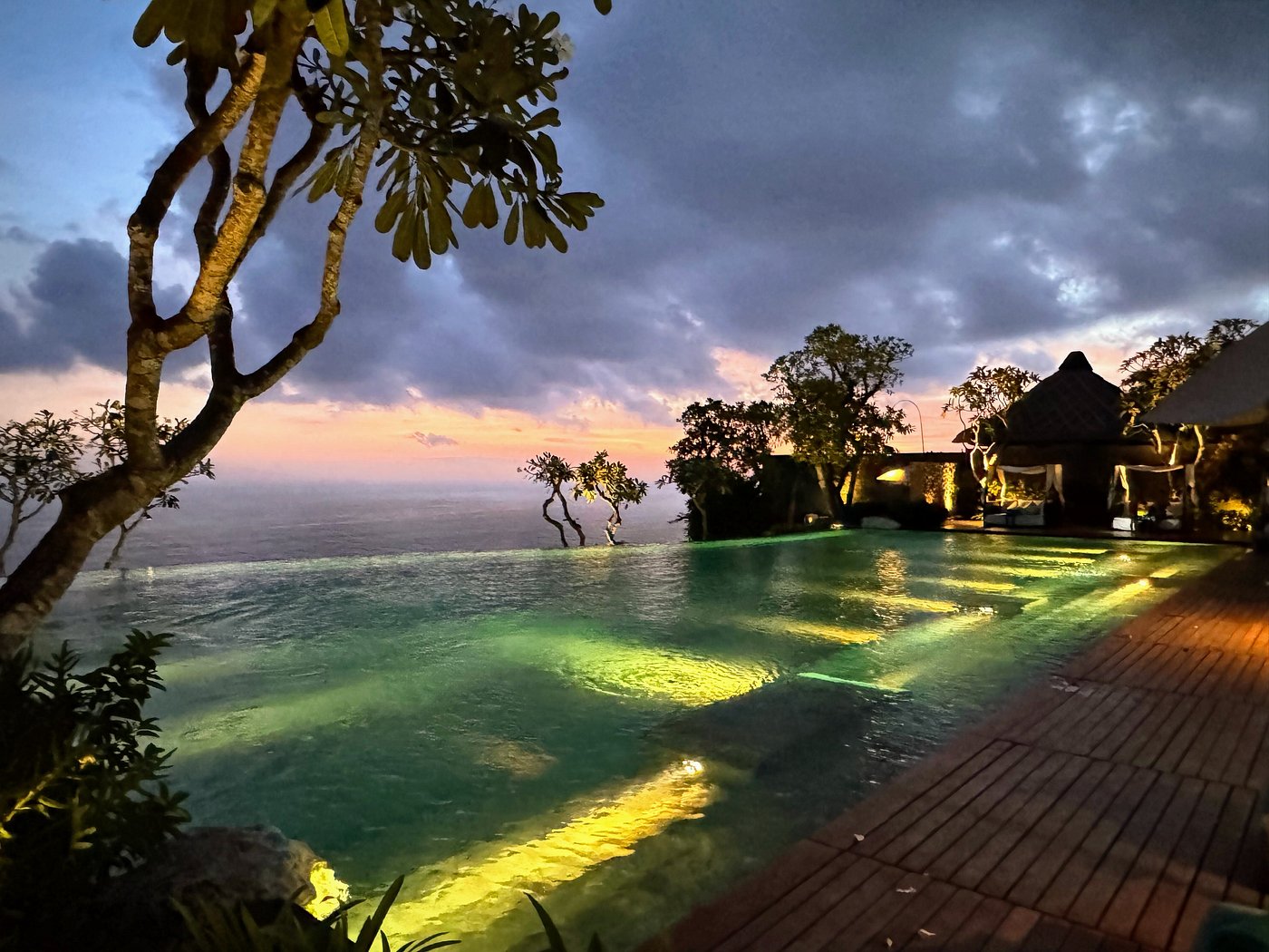 Infinity pool at Bulgari Resort Bali