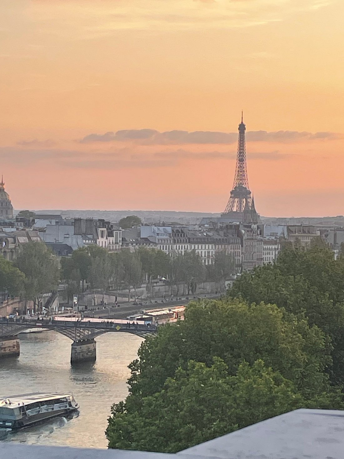 City view at Cheval Blanc Paris