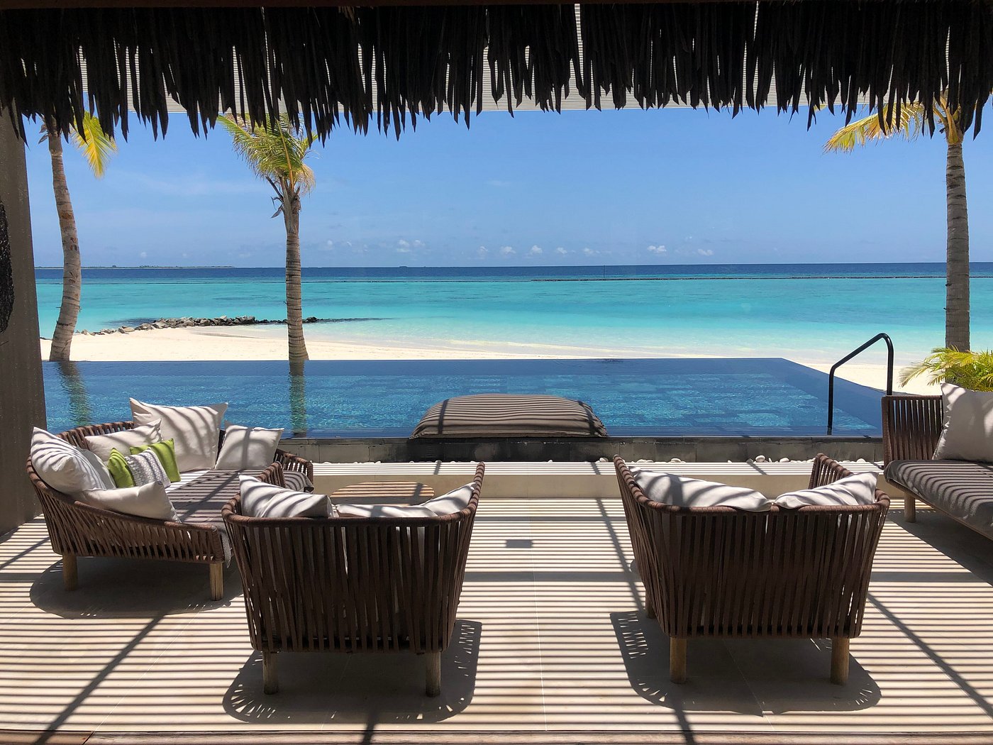 Hotel view at Cheval Blanc Randheli