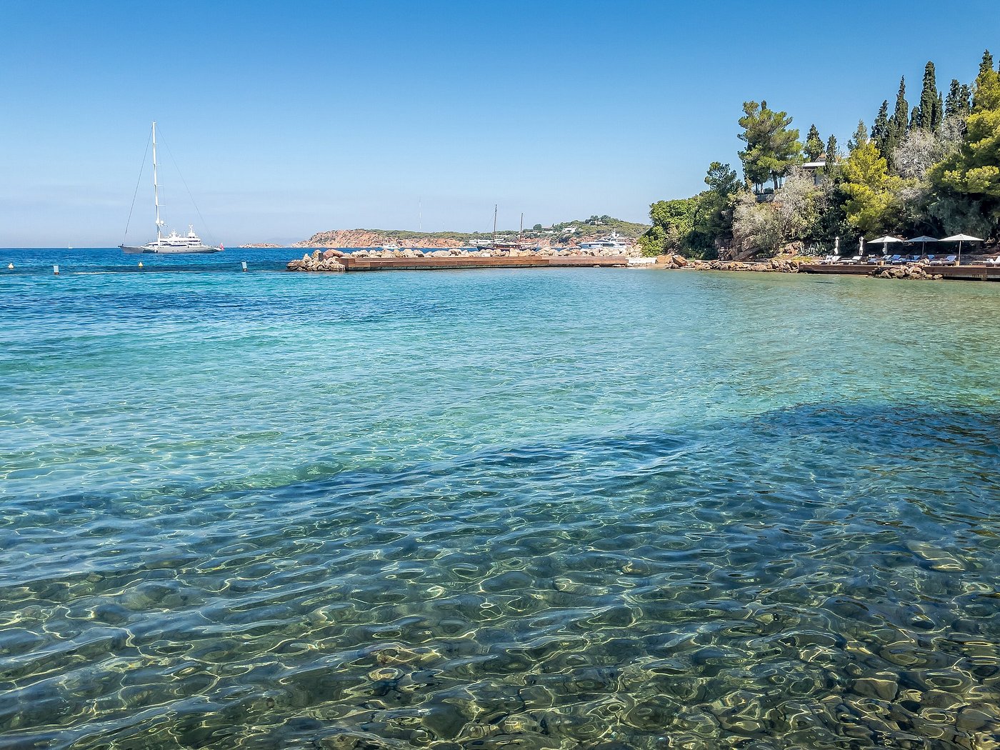 Beach at Four Seasons Astir Palace Hotel Athens