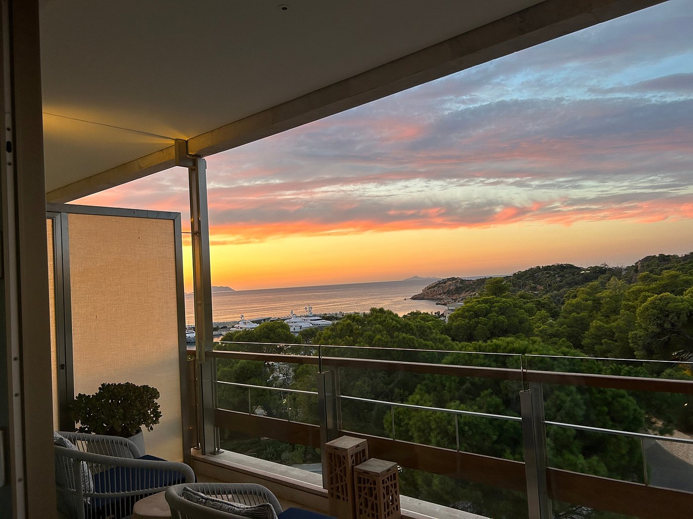 Room sunrise at Four Seasons Astir Palace Hotel Athens