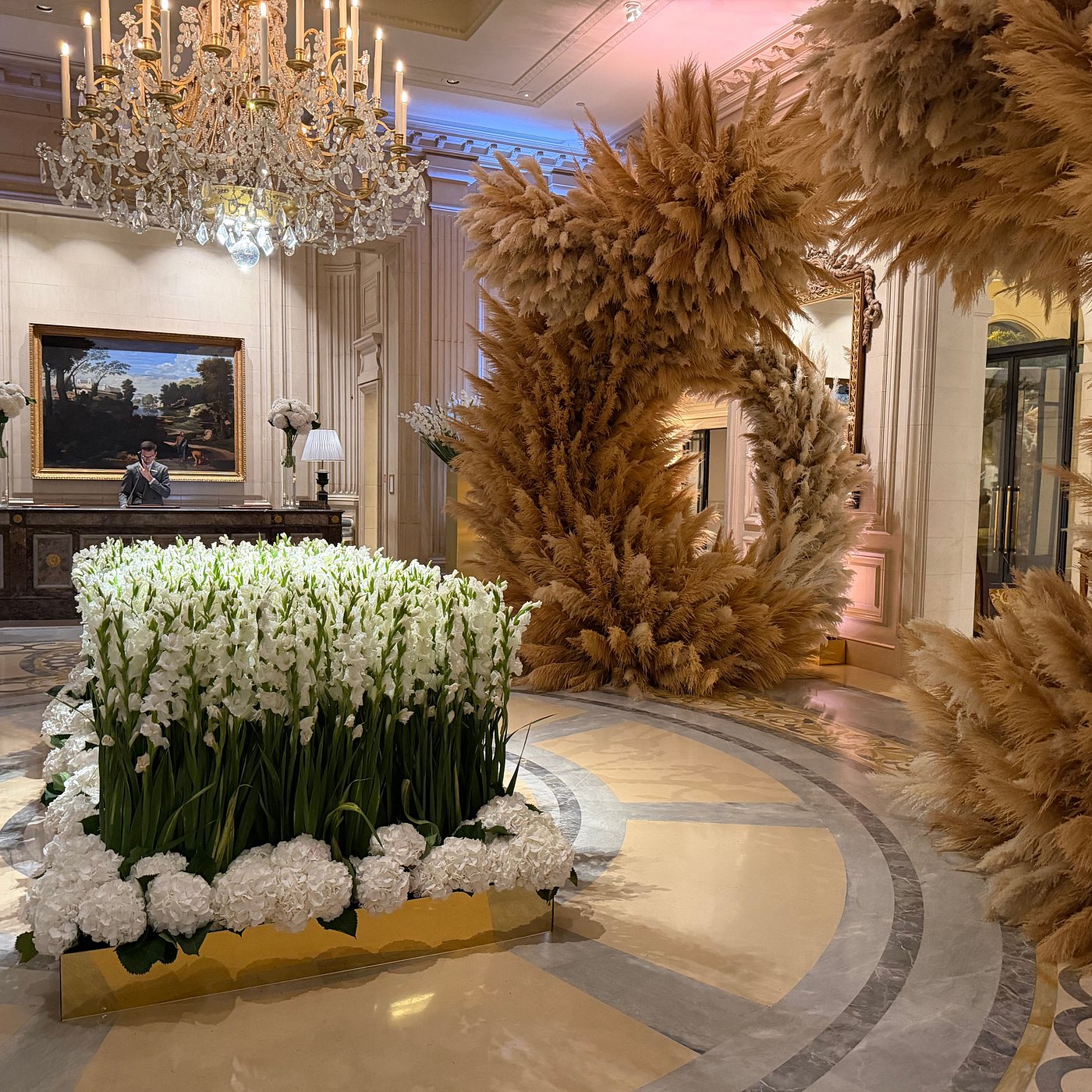 Hotel view at Four Seasons Hotel George V, Paris