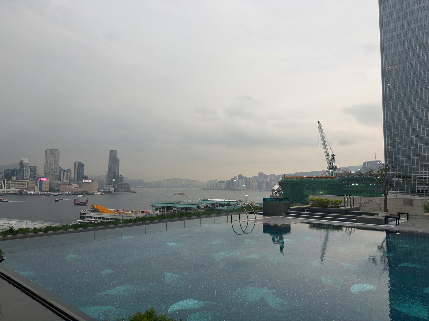 Hotel view at Four Seasons Hotel Hong Kong