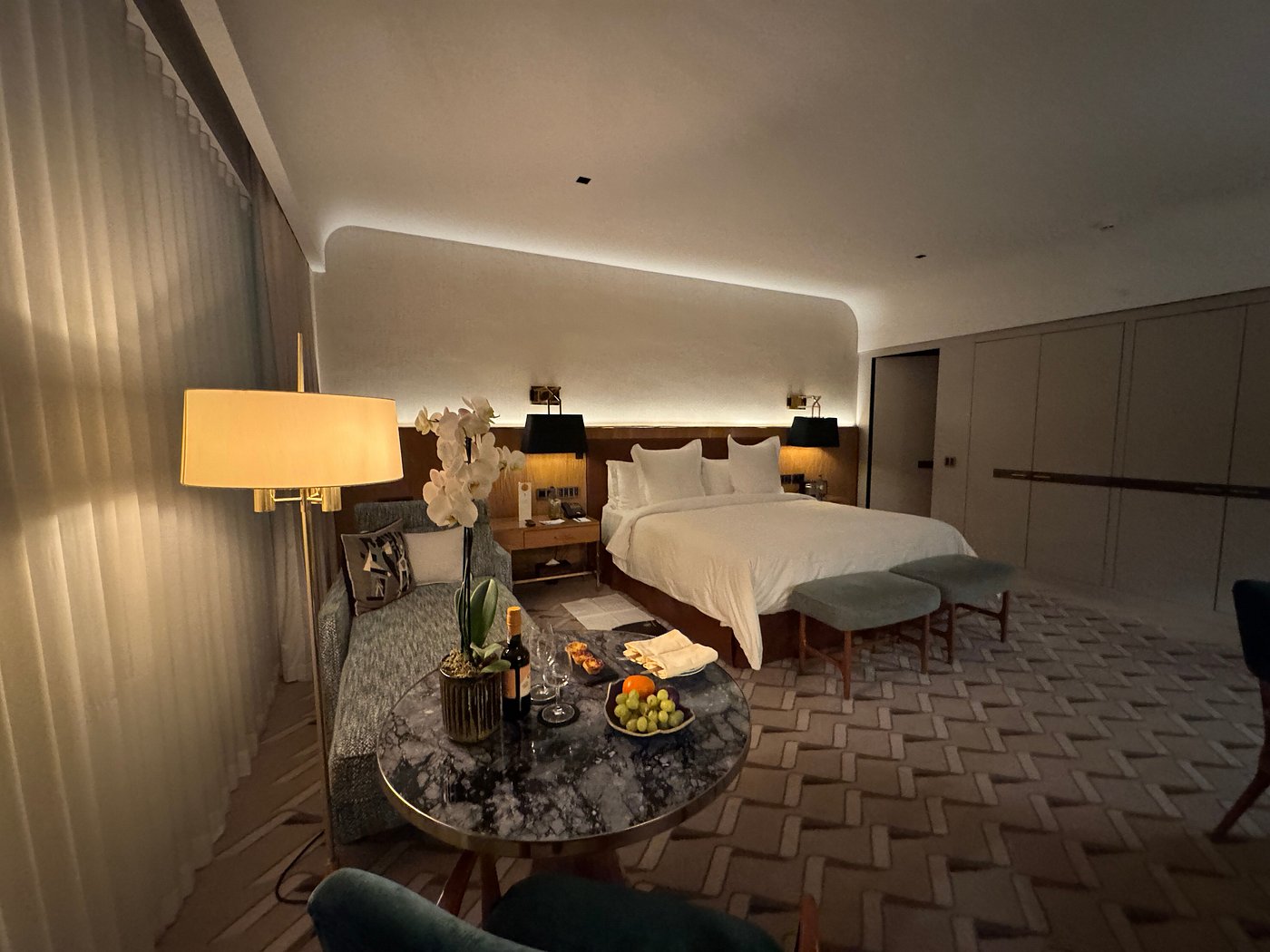 Guest bedroom at Four Seasons Hotel Ritz Lisbon