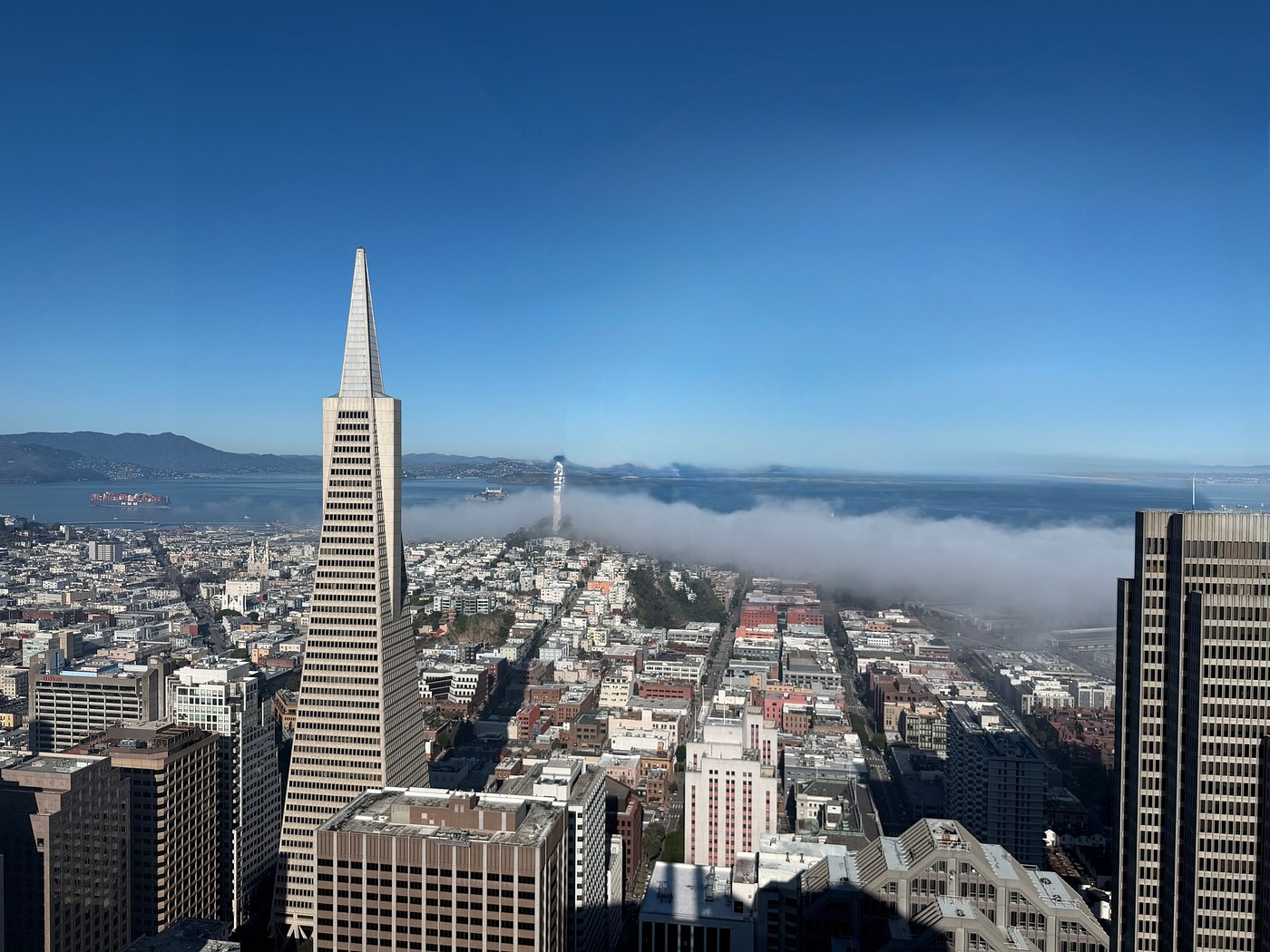 City view at Four Seasons Hotel San Francisco at Embarcadero