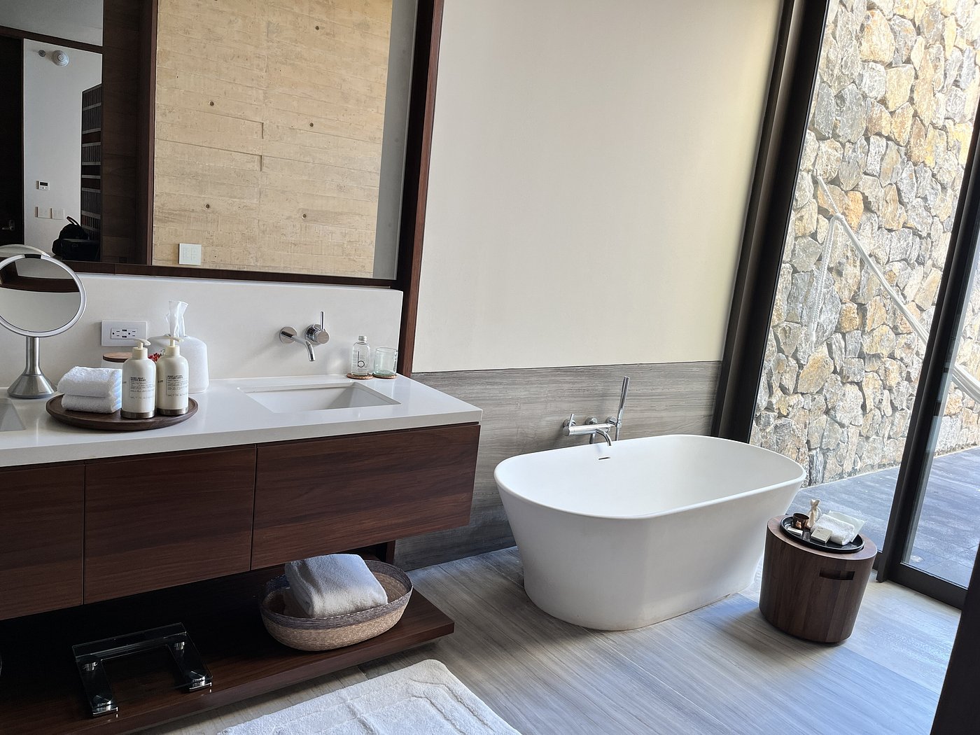 Guest bathroom at Four Seasons Resort Tamarindo