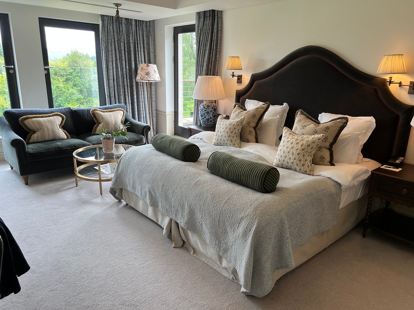 Guest bedroom at Gleneagles