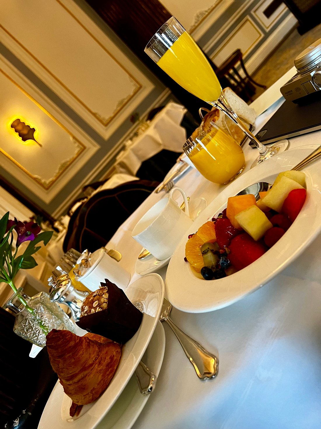Dining at Gleneagles