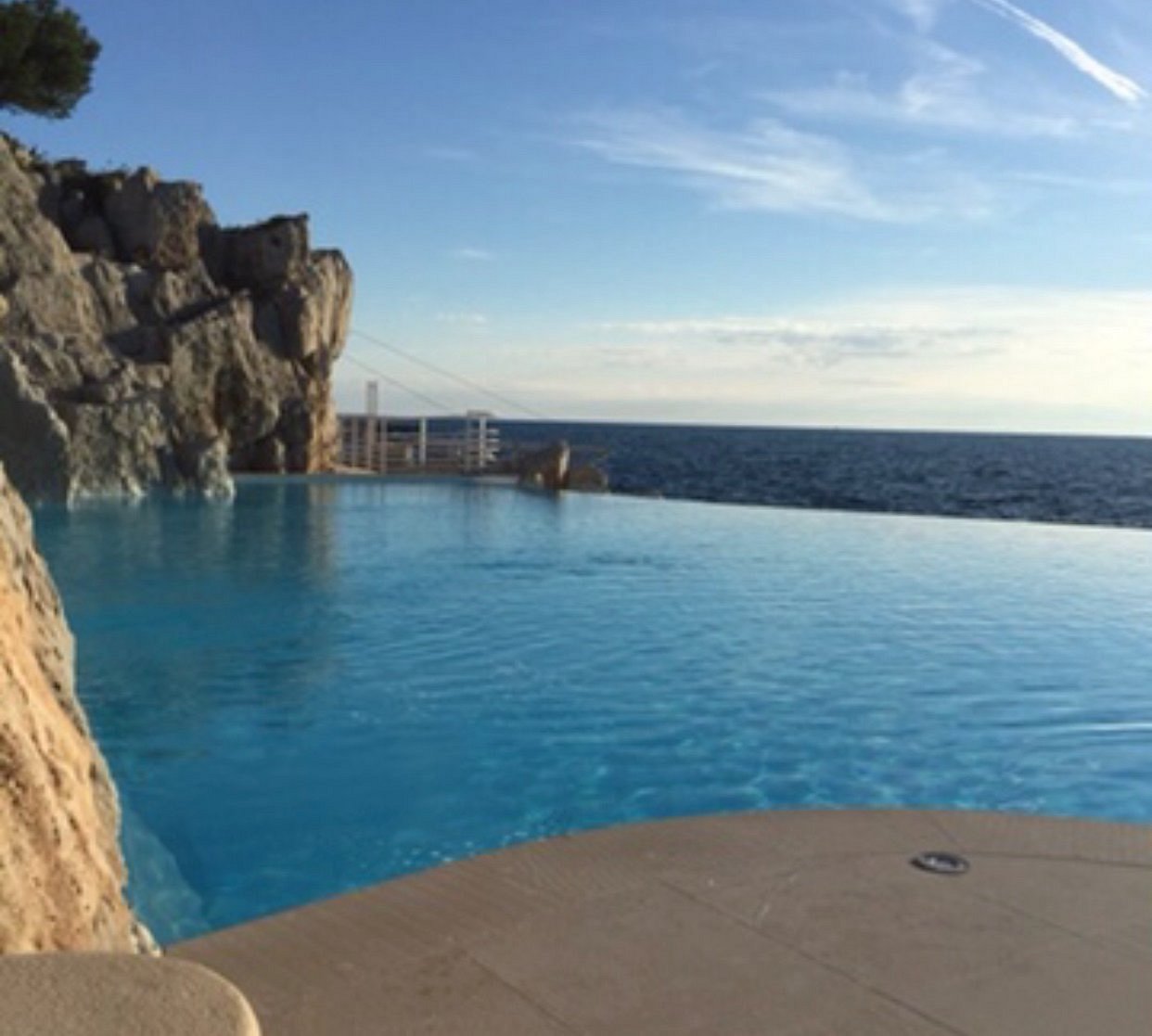 Sea pool at Hôtel du Cap-Eden-Roc, Oetker Collection