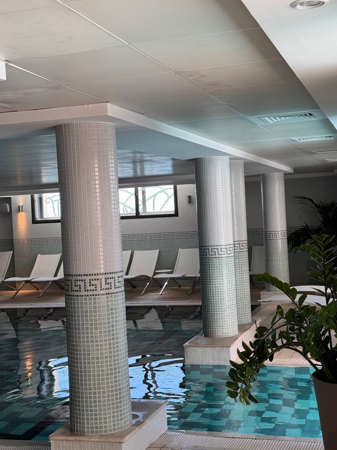 Indoor pool at Hôtel Palais de la Méditerranée – The Unbound Collection by Hyatt
