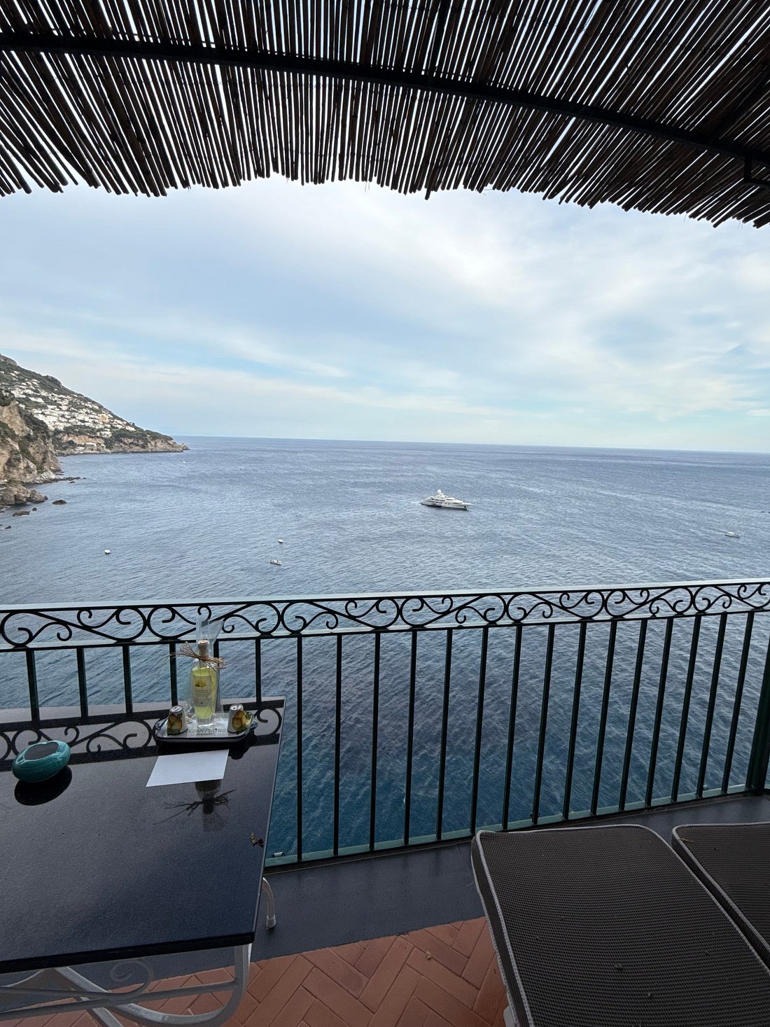 Room terrace at Il San Pietro di Positano