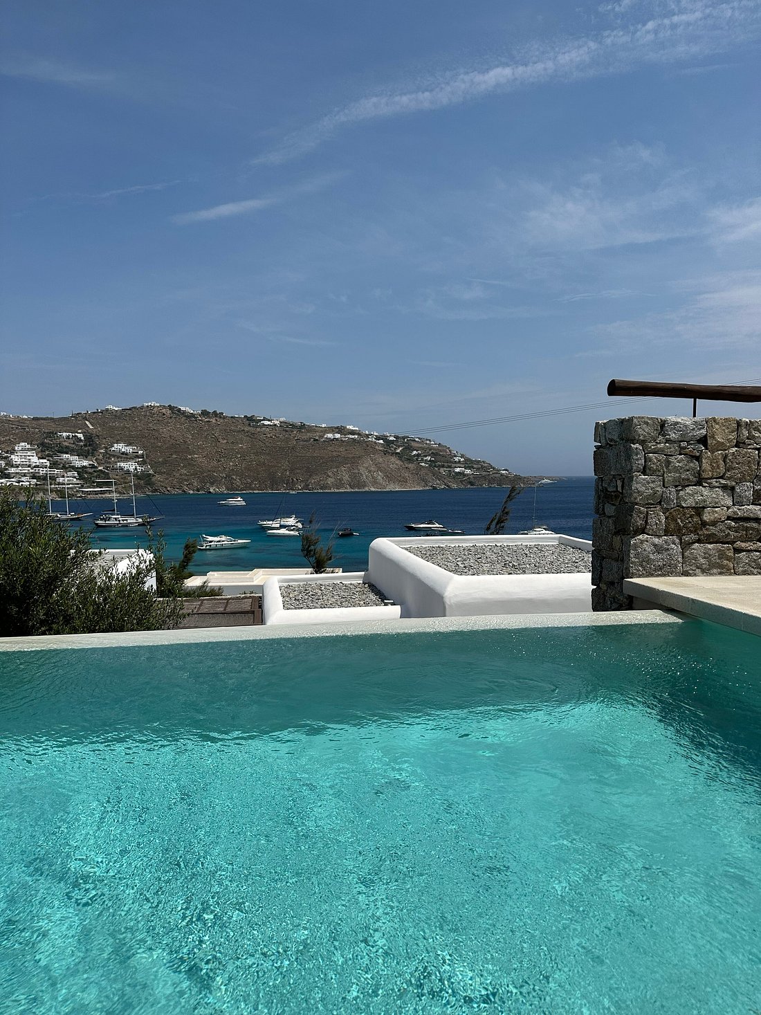 Hotel view at Kalesma Mykonos