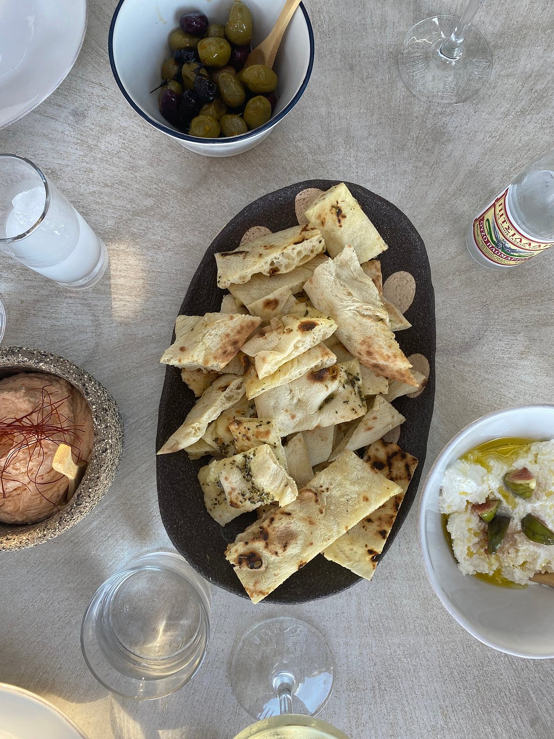 Dining at Kalesma Mykonos