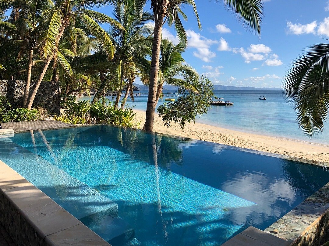 Hotel view at Kokomo Private Island Fiji