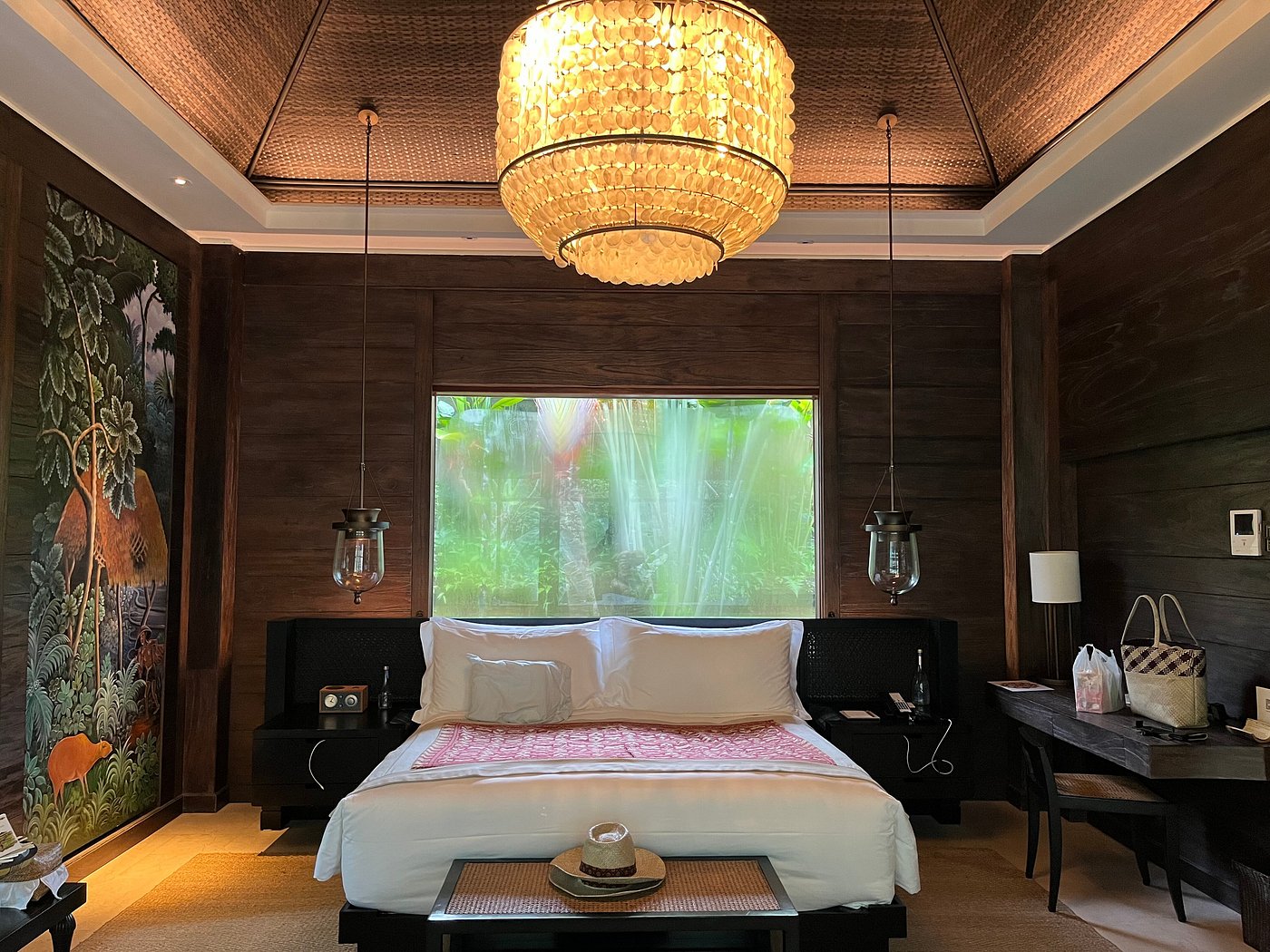 Villa bedroom at Mandapa, a Ritz-Carlton Reserve