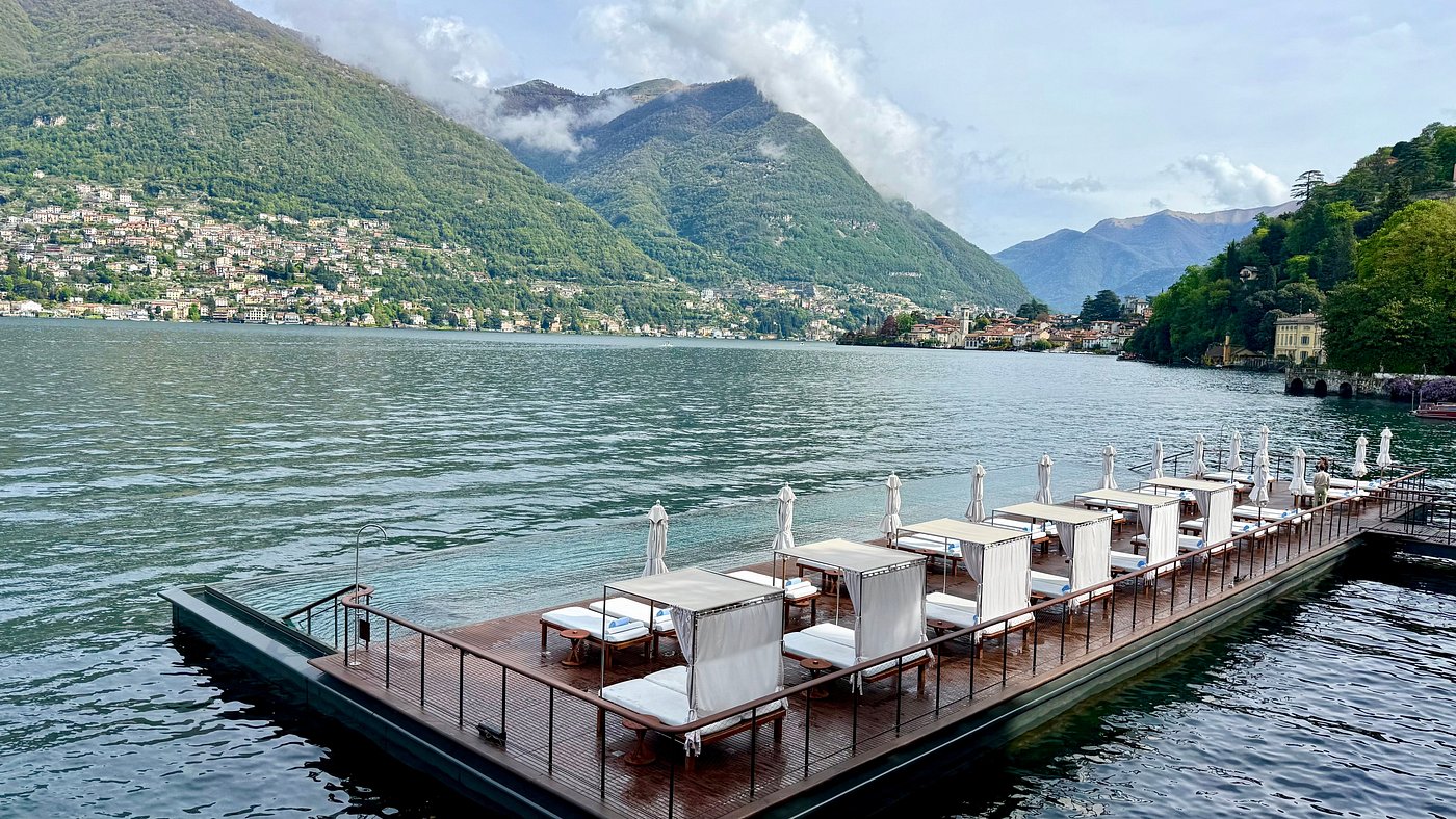 Hotel view at Mandarin Oriental, Lago di Como