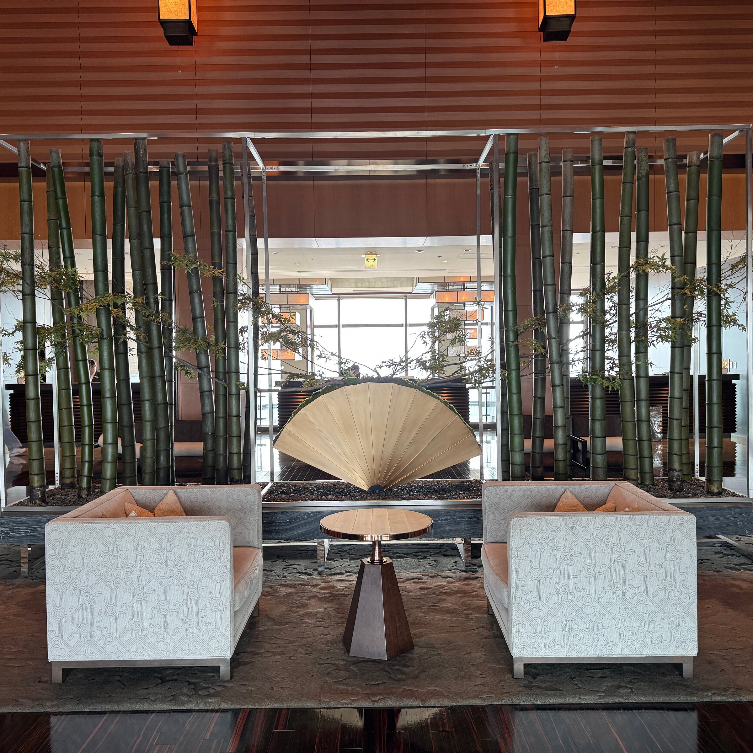 Hotel view at Mandarin Oriental, Tokyo