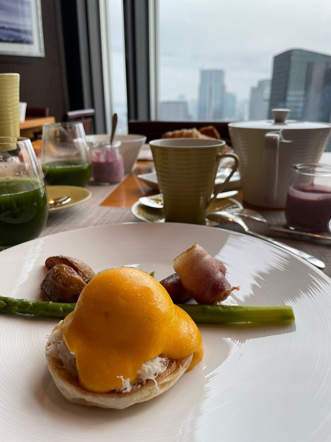 Dining at Mandarin Oriental, Tokyo