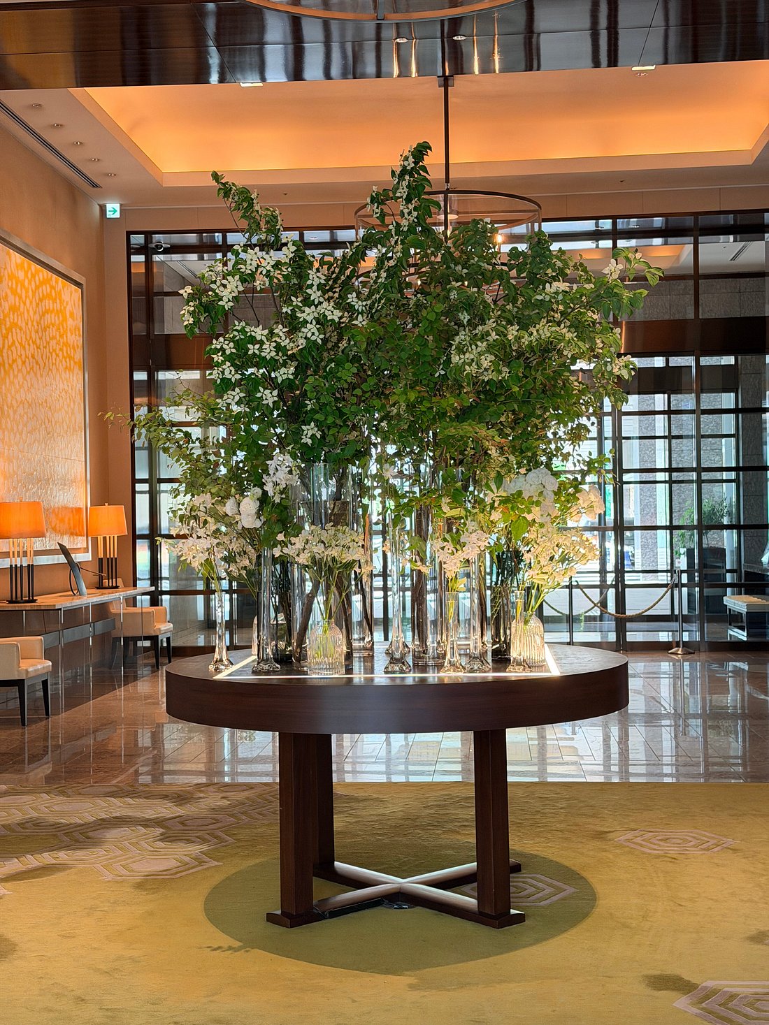 Hotel view at Palace Hotel Tokyo