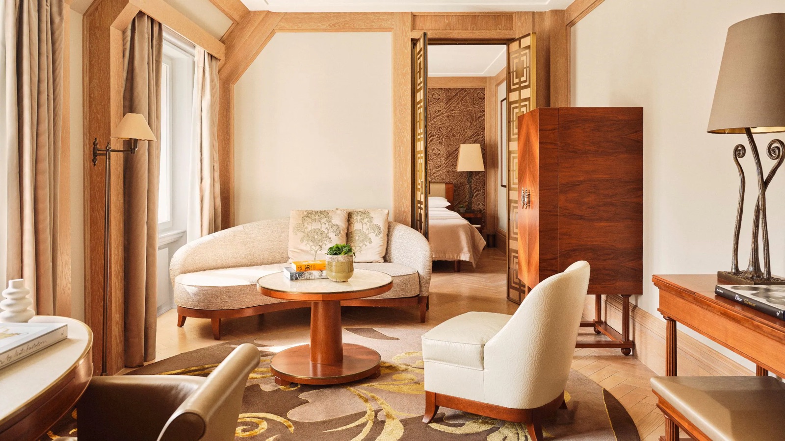 Living room in a Park Suite at Park Hyatt Vienna