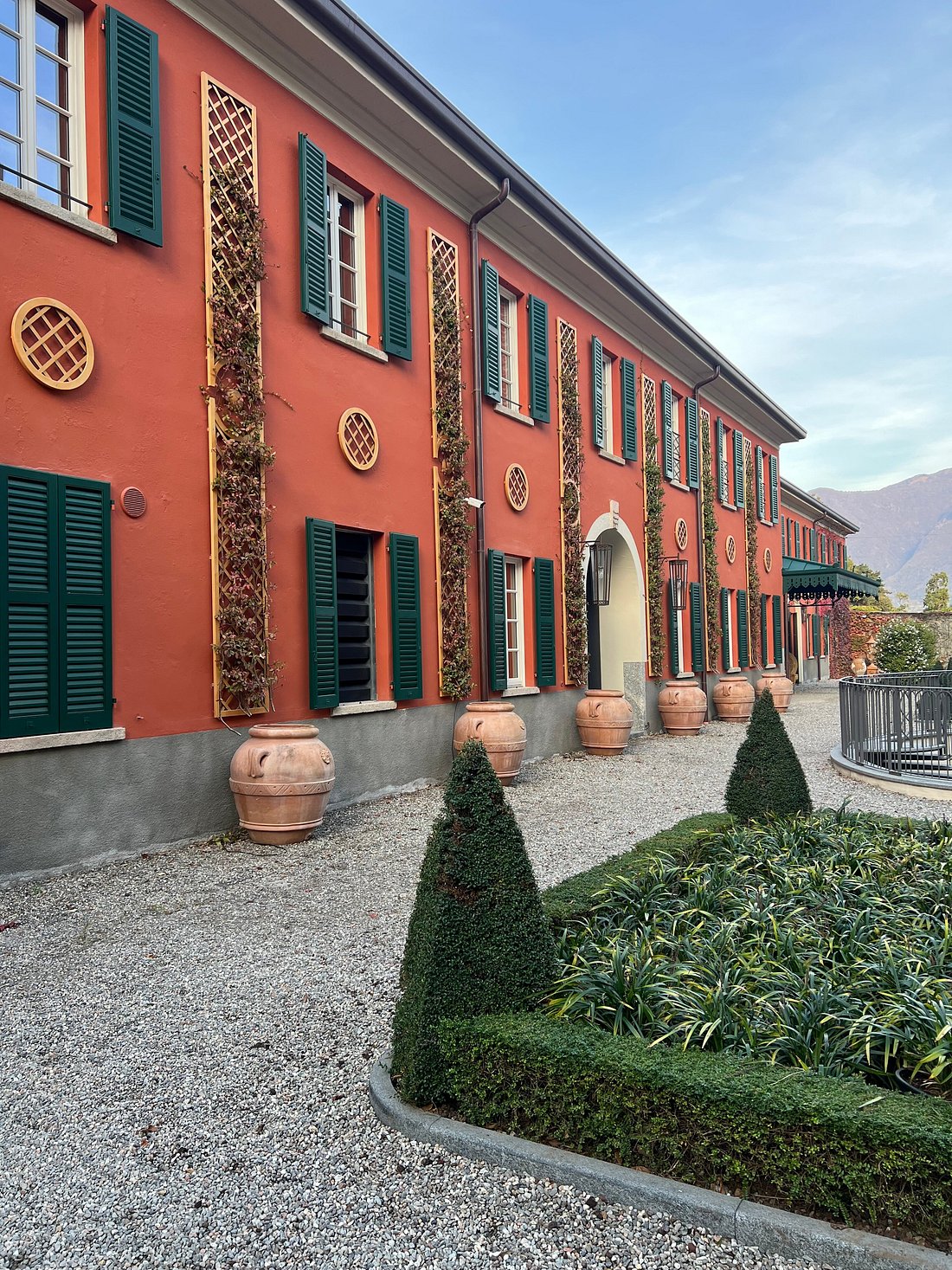 Hotel view at Passalacqua