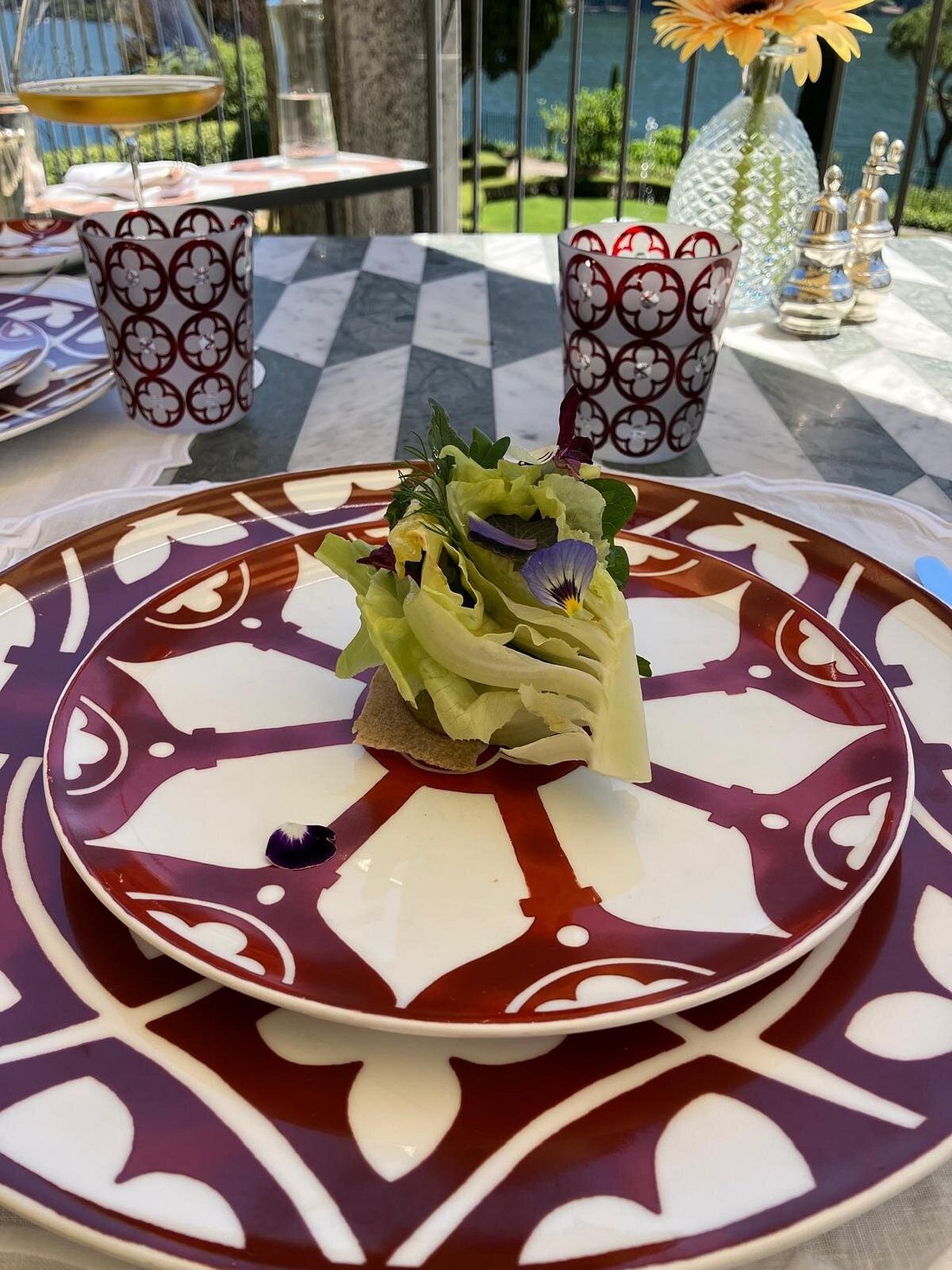 Dining at Passalacqua
