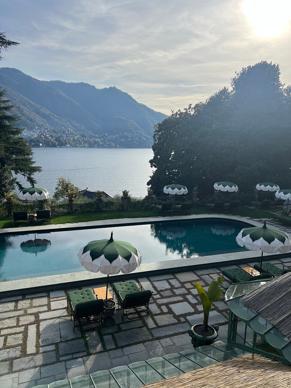 Lake pool at Passalacqua