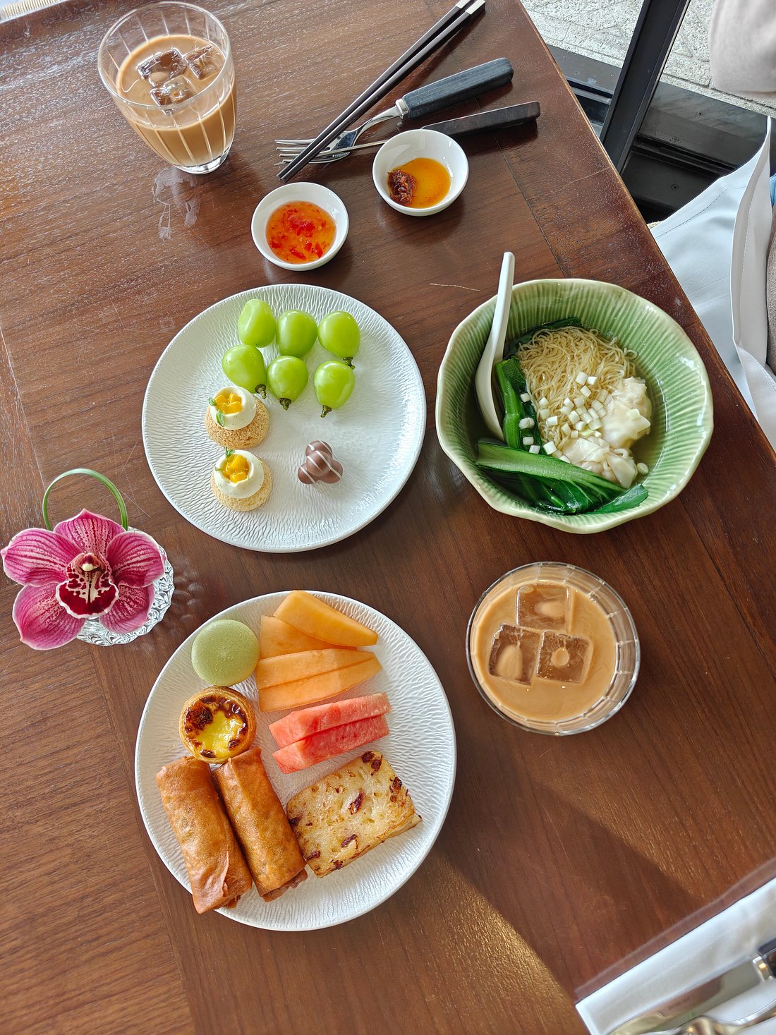 Dining at Rosewood Hong Kong