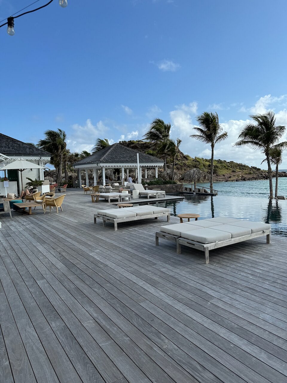 Hotel view at Rosewood Le Guanahani St. Barth