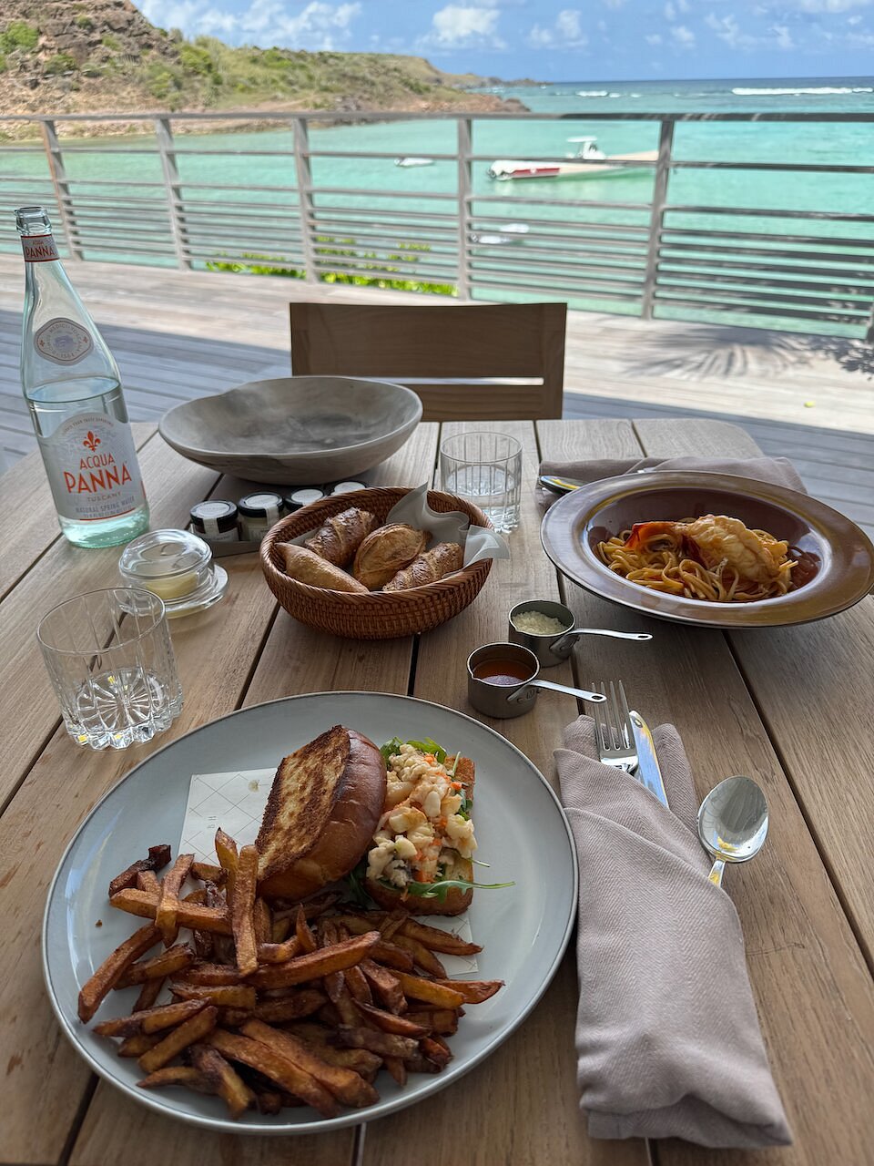 Dining at Rosewood Le Guanahani St. Barth