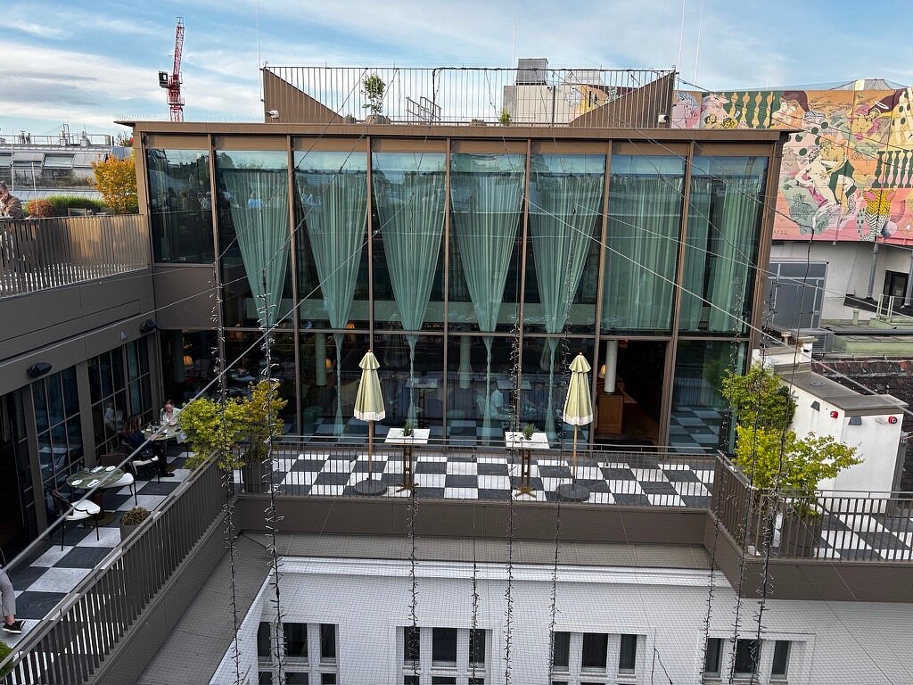 Hotel view at Rosewood Vienna