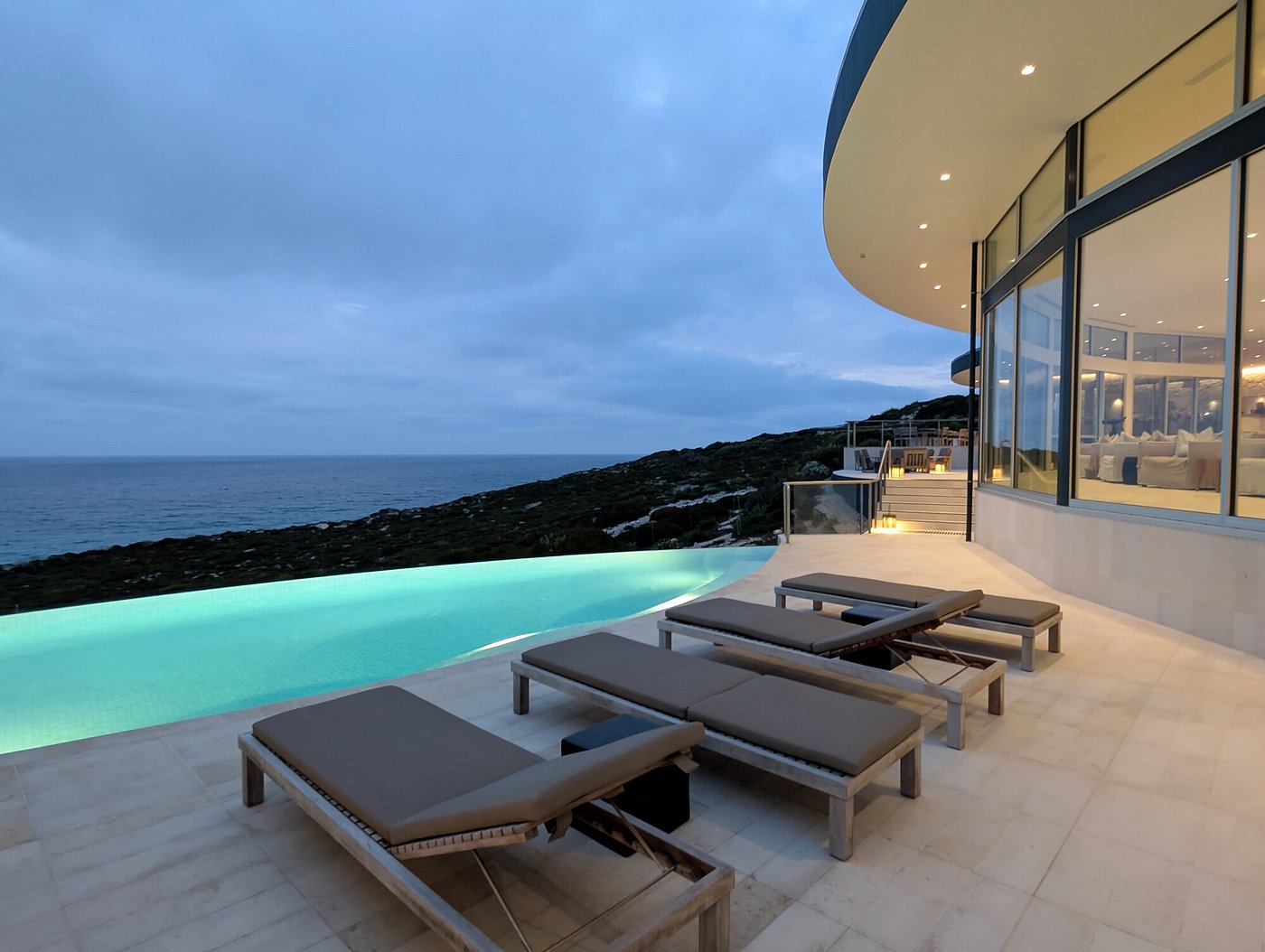 Hotel view at Southern Ocean Lodge