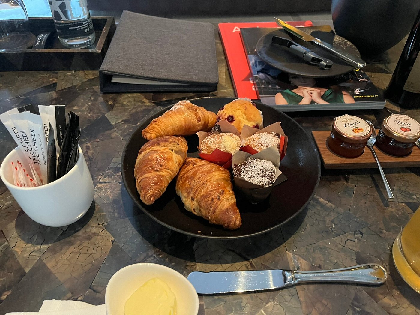 Dining at The Chedi Andermatt