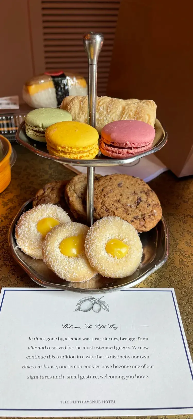 Dining at The Fifth Avenue Hotel