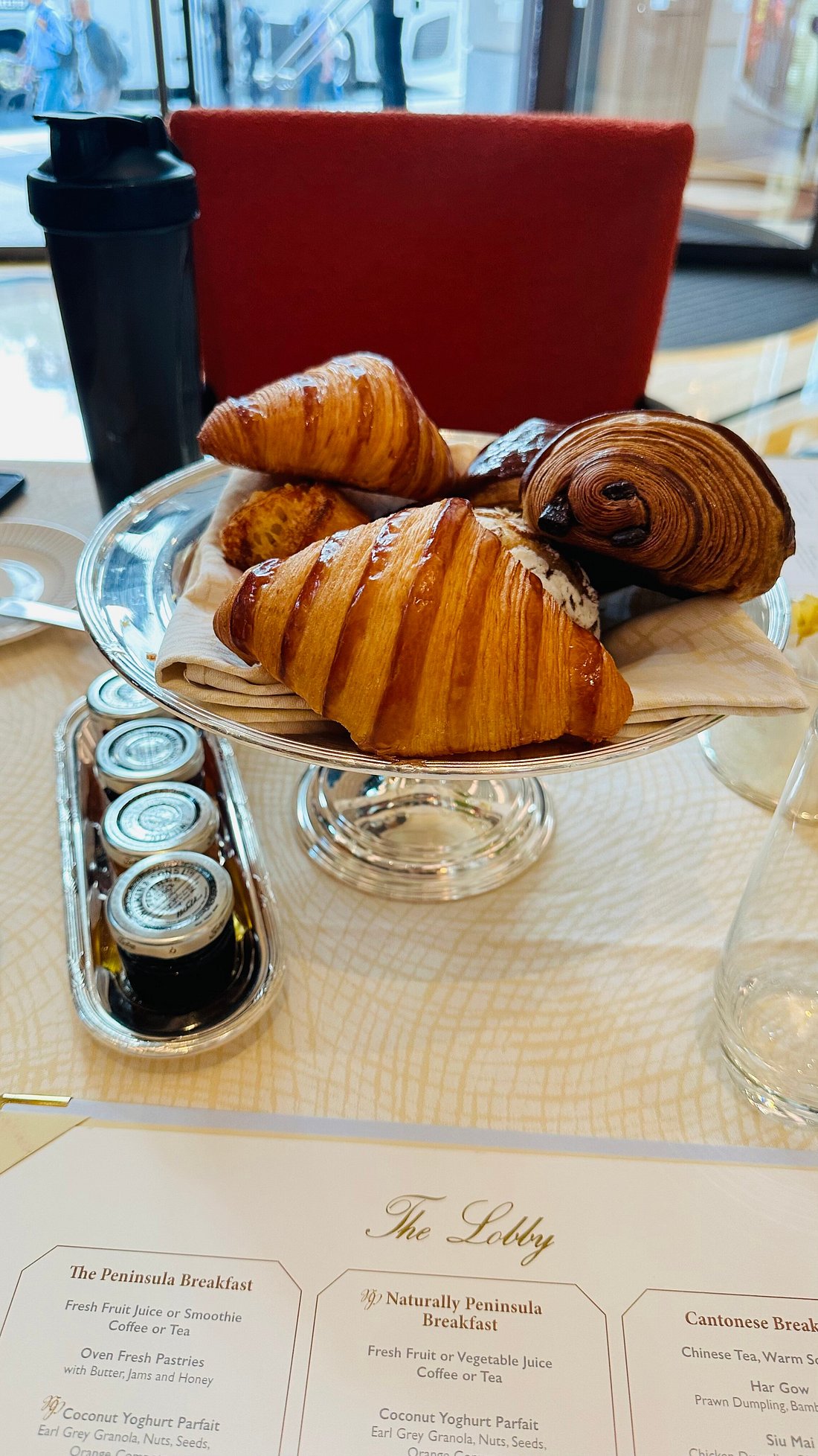Dining at The Peninsula London