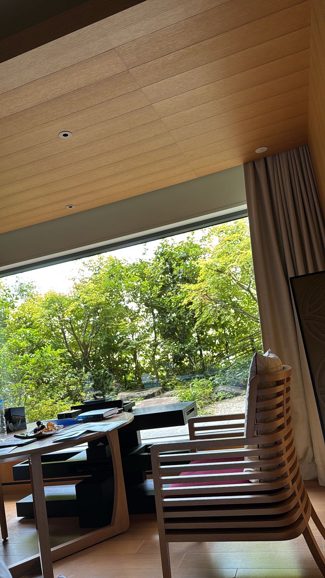 Hotel view at The Ritz-Carlton, Kyoto